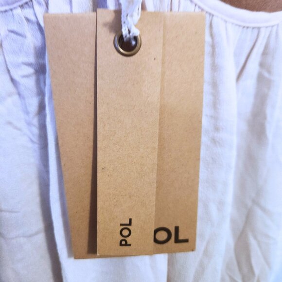 POL Cream/Soft Pink NWT Blouse with Lace Trim | Boho & Fairycore | Size S - Picture 9 of 9